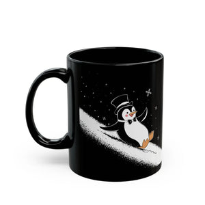 Penguin Sliding Ceramic Mug - Cozy Winter Moments - Dipaliz - Mugs