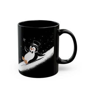 Penguin Sliding Ceramic Mug - Cozy Winter Moments - Dipaliz - Mugs