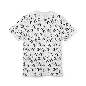 T-shirts - Unisex Cut & Sew Tee - Penguin Design Adventure Style - Dipaliz