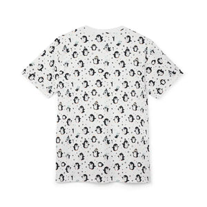 T-shirts - Unisex Cut & Sew Tee - Penguin Design Adventure Style - Dipaliz