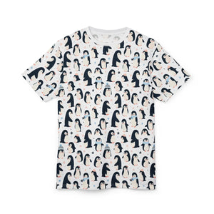 Unisex T-shirt - Penguins Snowflakes Design - Dipaliz - T-shirts