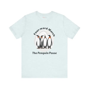 T-shirt - Penguins Unisex Jersey Short Tee for Music Lovers - Dipaliz