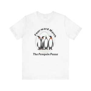 T-shirt - Penguins Unisex Jersey Short Tee for Music Lovers - Dipaliz