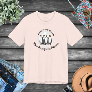 Soft Penguins Unisex Jersey - Music Lovers Cotton - Dipaliz - T-shirts