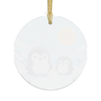 Penguins in Winter Land: Acrylic Ornament Styles Galore - Home Decor