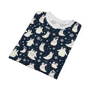 Soft Penguin Sew Tee Snowy Wonderland Winter Dipaliz - T-shirts - s