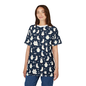 Soft Penguin Sew Tee Snowy Wonderland Winter Dipaliz - T-shirts - s