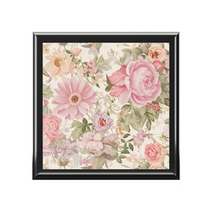 Peony Flower Jewelry Box Dual Hinges Multiple Colors Dipaliz