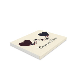 Personalized Connected Hearts Greeting Cards - Romantic - Dipaliz - Journals