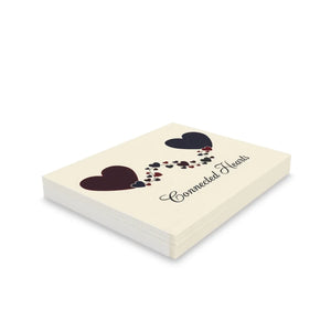 Personalized Connected Hearts Greeting Cards - Romantic - Dipaliz - Journals