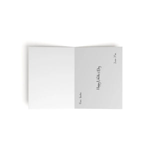Personalized Connected Hearts Greeting Cards - Romantic - Dipaliz - Journals