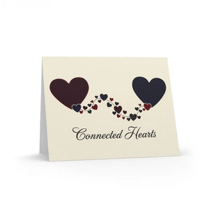 Personalized Connected Hearts Greeting Cards - Romantic - Dipaliz - Journals