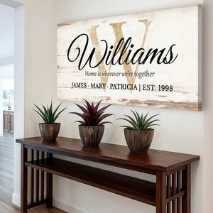 Custom Canvas Signs - Eco-friendly Gifts for Her - Dipaliz