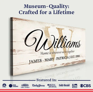 Custom Canvas Signs - Eco-friendly Gifts for Her - Dipaliz