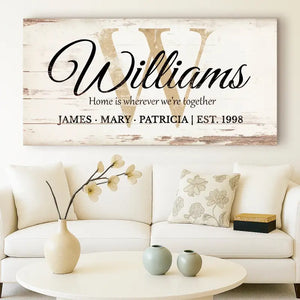 Custom Canvas Signs - Eco-friendly Gifts for Her - Dipaliz