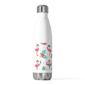 Personalized Flamingo Insulated Bottle - 20oz Stainless Steel Water - Bottles