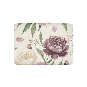 Personalized Floral Polyester Lunch Bag - Stylish Insulated Tote for Work and School - Bags