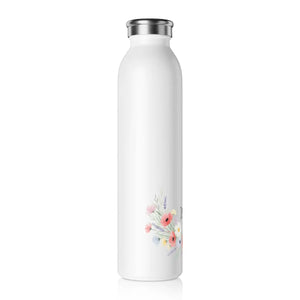 Personalized Floral Stainless Steel Bottle - Dipaliz - Water Bottles