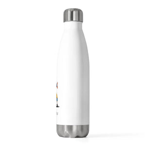 Personalized Football Player 20oz Stainless Steel - Dipaliz - Water Bottles