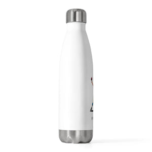 Personalized Football Player 20oz Stainless Steel - Dipaliz - Water Bottles