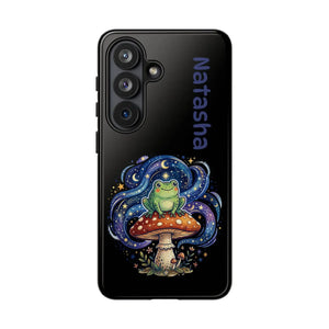 Personalized Frog on Mushroom Tough Phone Case - Mobile Cases