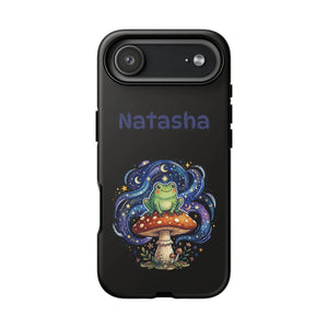 Personalized Frog on Mushroom Tough Phone Case - Mobile Cases
