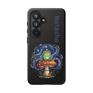 Personalized Frog on Mushroom Tough Phone Case - Mobile Cases