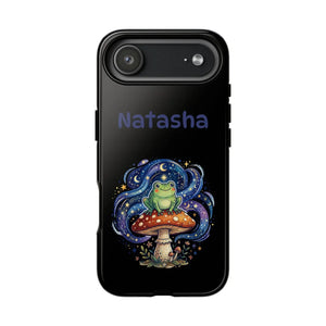 Personalized Frog on Mushroom Tough Phone Case - Mobile Cases