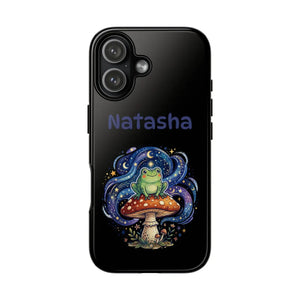 Personalized Frog on Mushroom Tough Phone Case - Mobile Cases