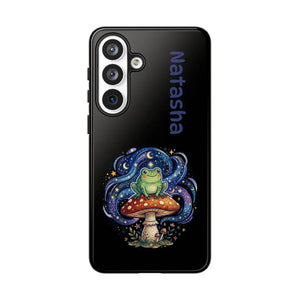 Personalized Frog on Mushroom Tough Phone Case - Mobile Cases