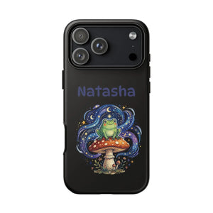 Personalized Frog on Mushroom Tough Phone Case - Mobile Cases
