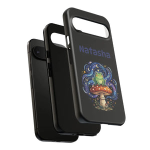 Personalized Frog on Mushroom Tough Phone Case - Mobile Cases