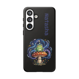 Personalized Frog on Mushroom Tough Phone Case - Mobile Cases