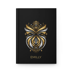 Personalized Gold Owl Art Deco Journal - Dipaliz - Journals