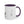 Personalized Monogram Accent Coffee Mug - Elegant Initials with Minimal Floral (11/15 Oz) - Mugs