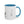 Personalized Monogram Accent Coffee Mug - Elegant Initials with Minimal Floral (11/15 Oz) - Mugs