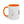 Personalized Monogram Accent Coffee Mug - Elegant Initials with Minimal Floral (11/15 Oz) - Mugs