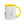 Personalized Monogram Accent Coffee Mug - Elegant Initials with Minimal Floral (11/15 Oz) - Mugs