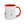 Personalized Monogram Accent Coffee Mug - Elegant Initials with Minimal Floral (11/15 Oz) - Mugs