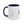 Personalized Monogram Accent Coffee Mug - Elegant Initials with Minimal Floral (11/15 Oz) - Mugs