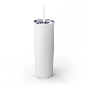 Personalized Plant Mama Tumbler 20oz | Custom Name Lover Gift | Insulated Skinny Travel Cup with Straw - Tumblers