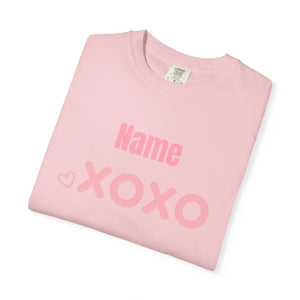 Personalized Xoxo Tee - Custom Valentine Shirt - Dipaliz - T-shirts