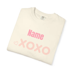Personalized Xoxo Tee - Custom Valentine Shirt - Dipaliz - T-shirts