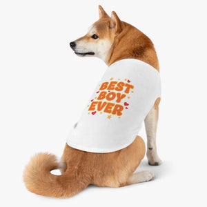 Retro Graphic Dog Shirt - Combed Ringspun Cotton - Dipaliz - Pet Shirts