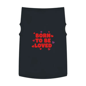 Soft Pet Tank - Loved Heart Print Rib Knit - Dipaliz - Shirts
