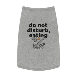 Soft Stretchy Eating Funny Dog Cat Meal Time Tee - Dipaliz - Pet Shirts