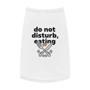 Soft Stretchy Eating Funny Dog Cat Meal Time Tee - Dipaliz - Pet Shirts