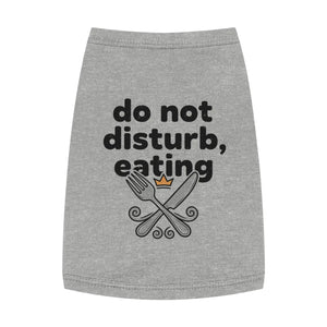 Soft Stretchy Eating Funny Dog Cat Meal Time Tee - Dipaliz - Pet Shirts