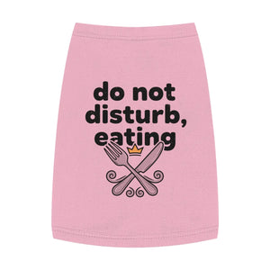 Soft Stretchy Eating Funny Dog Cat Meal Time Tee - Dipaliz - Pet Shirts