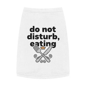 Soft Stretchy Eating Funny Dog Cat Meal Time Tee - Dipaliz - Pet Shirts